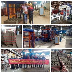 מכונת ייצור לבנים אוטומטית QT5-15 לייצור 10,000 יחידות ליום, מכונת ייצור בלוקים אוטומטית לחלוטין, מכונת לבנים משולבות אוטומטית לחלוטין - Product Image 6