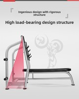 Fourniture directe d'usine équipement de Fitness d'haltérophilie commercial ensemble de supports de presse d'établi d'haltères multifonctionnels