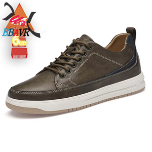 Zapatos Elevadores para Hombre con Plantilla de 6cm, Tacones de Diseño, Cómodos, de Alta Calidad, de Cuero Genuino, Zapatos Casuales para Hombre - Product Image 3