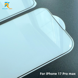 <span class=keywords><strong>Protection</strong></span> d'écran en verre trempé sérigraphié pour <span class=keywords><strong>iPhone</strong></span> 15, 16, 17 Series, bords fins, antistatique et anti-rayures, vente en gros - Product Image 6