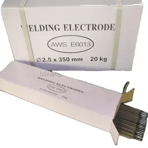 AWS elektroda las/batang E6013 elektroda tipe rutil dengan warna abu-abu