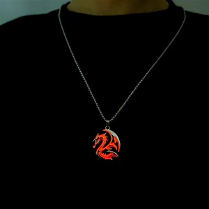 Collar Luminoso de Bambú con Patrón de Dragón de la Dinastía Han, Estilo Nacional Vintage, para Hombres, Ideal para Discotecas y Baile - Product Image 4
