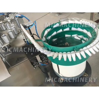 Machine de remplissage d'adhésifs industriels de haute précision, système d'emballage automatique de petites bouteilles de colle avec contrôle PLC