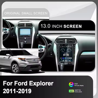 Navihua 13.6 "pour Ford Explorer 2011-2019 Tesla Style Écran Vertical Android Auto Radio Carplay Lecteur DVD Unité Principale Multimédia