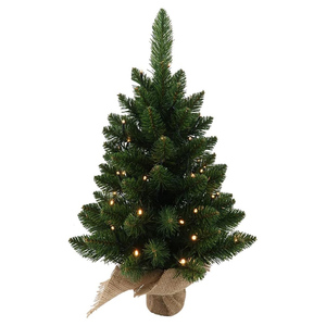 Mini Christmas <b>Tree</b> 40cm 60cm 70cm 90cm Customized Wrap <b>Tree</b> Pvc Material Green Color for Table Indoor Decoration - Product Image 1
