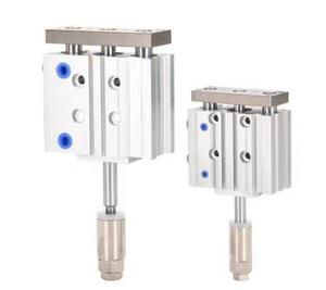 Cilindro Neumático <span class=keywords><strong>de</strong></span> Serie MGP, Cilindro Neumático <span class=keywords><strong>de</strong></span> 3 Varillas, Cilindro <span class=keywords><strong>de</strong></span> Aire <span class=keywords><strong>de</strong></span> Carrera Ajustable - Product Image 1