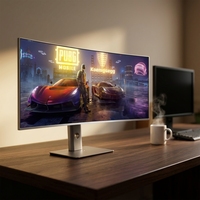 Nouveau produit, écran LCD IPS 37,5 38 pouces, moniteur de bureau, fréquence de rafraîchissement 144 Hz, écran incurvé LED 2K/4K pour le jeu