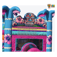 FUN BOUNCE Aloha Splash Combo, Inflable de PVC para Uso Comercial en Exteriores