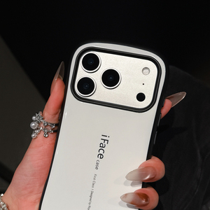 เคสโทรศัพท์กันกระแทกแบบมันเงา รุ่น <span class=keywords><strong>Iface</strong></span> ป้องกันการตก สำหรับ iPhone 17 Pro Max 12 13 14 15 7/8 ขอบสีลูกกวาด ฝาหลัง - Product Image 5