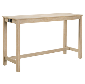 4 Piece Bar Table Set with Power Outlet,Bar Table Set with Chairs,<b>Sofa</b> Bar Table with <b>Stools</b> - Product Image 3