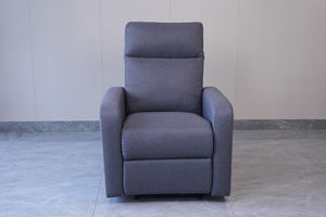 Sillón Reclinable Eléctrico Giratorio Gris Resistente al por Mayor para Uso en Hoteles, Hospitales y Villas con Cargador USB Tipo C - Product Image 5