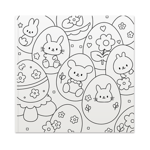 Un livre de coloriage de <span class=keywords><strong>dessin</strong></span> anti-stress de la série "Cute Rabbit Coloring" pour adultes et adolescents. - Product Image 5