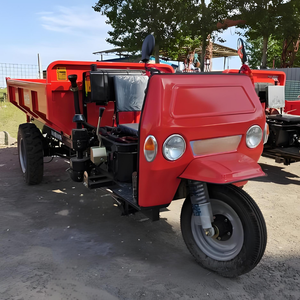 Tricycle à benne basculante diesel pour travaux d'ingénierie Compatible avec le mini-chargeur Véhicule de transport à haute capacité de charge - Product Image 6