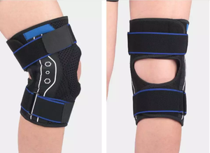 Attelle de genou articulée orthopédique à rotule ouverte, réglable, stabilisatrice et protectrice contre les gonflements, pour l'arthrite et les douleurs au genou - Product Image 6