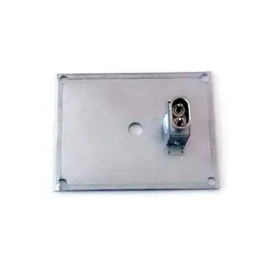 Placa calefactora de placa de mica eléctrica aislada de 220V y 400W, elemento calefactor de placa caliente de mica eléctrica de 230 voltios
