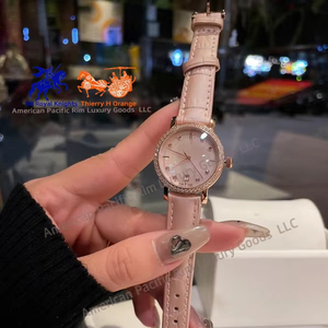 นาฬิกาข้อมือหนังผู้หญิง Longinesing Lovely Retro Art หน้าปัดเล็ก สไตล์เรียบง่ายแบบนักศึกษา พร้อมกลไก Ronda และเข็มแสดงเวลา - Product Image 6