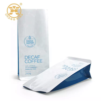 Sacs à café personnalisés avec logo imprimé, 500g, 1kg, 2kg, 5kg, avec valve, fond carré, pochettes d'emballage pour grains de café, sacs d'emballage pour café