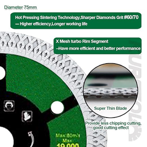 Lame de scie <span class=keywords><strong>diamant</strong></span>ée à vente chaude pour carreaux, <span class=keywords><strong>disque</strong></span> de coupe <span class=keywords><strong>diamant</strong></span>é ultra-fin, adapté pour la coupe de céramique, de granit et de marbre - Product Image 4