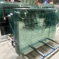 Verre de construction industriel de haute qualité personnalisable, transparent, 6 mm, 8 mm, 10 mm, 12 mm, verre trempé renforcé