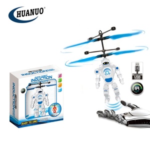 Jouet d'avion volant télécommandé, mini hélicoptère à induction infrarouge volant - Product Image 3