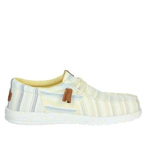 Hey Dude Mocassins à enfiler pour homme blanc jaune 43142-78O pour usage décontracté - Product Image 4