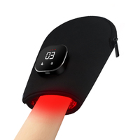 Gants de luminothérapie rouge portables en néoprène à chargement sans fil, 40 LED double puce 660nm 850nm, vente en gros usine