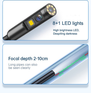 An112d ống kính kép iPhone Android nội soi 8mm ống kính 2MP 1080P máy ảnh IP67 borescope với cổng chiếu sáng cho IOS và Android - Product Image 5