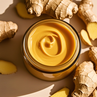 Crème Hydratante Visage Bio au Curcuma Éclaircissante Anti-Âge à la Vitamine C