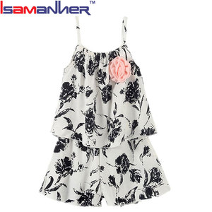 Flower print <strong>children's</strong> <strong>clothing</strong> set, summer <strong>children's</strong> <strong>clothing</strong> set, great <strong>deal</strong> - Product Image 2