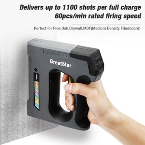 Engrapadora Inalámbrica GreatStar 6 en 1, 3.6V, Recargable, con Capacidad de 60 Grapas/Minuto, Incluye Cargador - Product Image 3