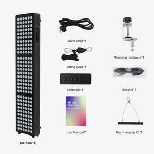 Panel de terapia de <span class=keywords><strong>luz</strong></span> <span class=keywords><strong>roja</strong></span> LED con Mango integrado, 5 longitudes de onda 630/660/810/830/850nm, lámpara de terapia de <span class=keywords><strong>luz</strong></span> <span class=keywords><strong>roja</strong></span> infrarroja para todo el cuerpo - Product Image 6