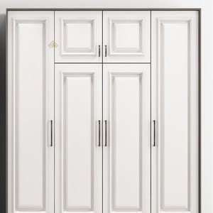 Armoire moderne en <span class=keywords><strong>bois</strong></span> Armoire en <span class=keywords><strong>bois</strong></span> avec grand espace de rangement en panneaux de particules pour les chambres à coucher - Product Image 1