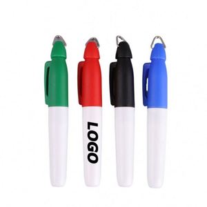 Custom Golf Ball Markers with Triangle <b>Hook</b> - Personalized Colored Pens for Drawing & Scribing - Product Image 1