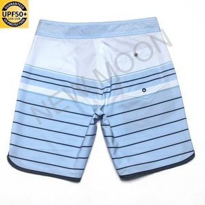 Short de bain taille haute grande taille respirant pour l'été, décontracté, protection solaire, avec impression par sublimation et logo personnalisé - Product Image 2