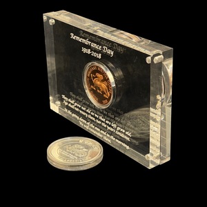 Estuche de Exhibición para Monedas Conmemorativas de Acrílico con Temática Náutica y Deportiva, Precio de Fábrica, Plástico Duradero, Regalos Empresariales, OEM/ODM - Product Image 6