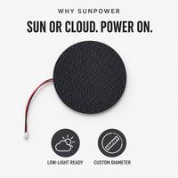 Panel Surya Mini SMT 0.9W 6V untuk Kalung GPS Hewan Peliharaan Pelacak Hewan Peliharaan