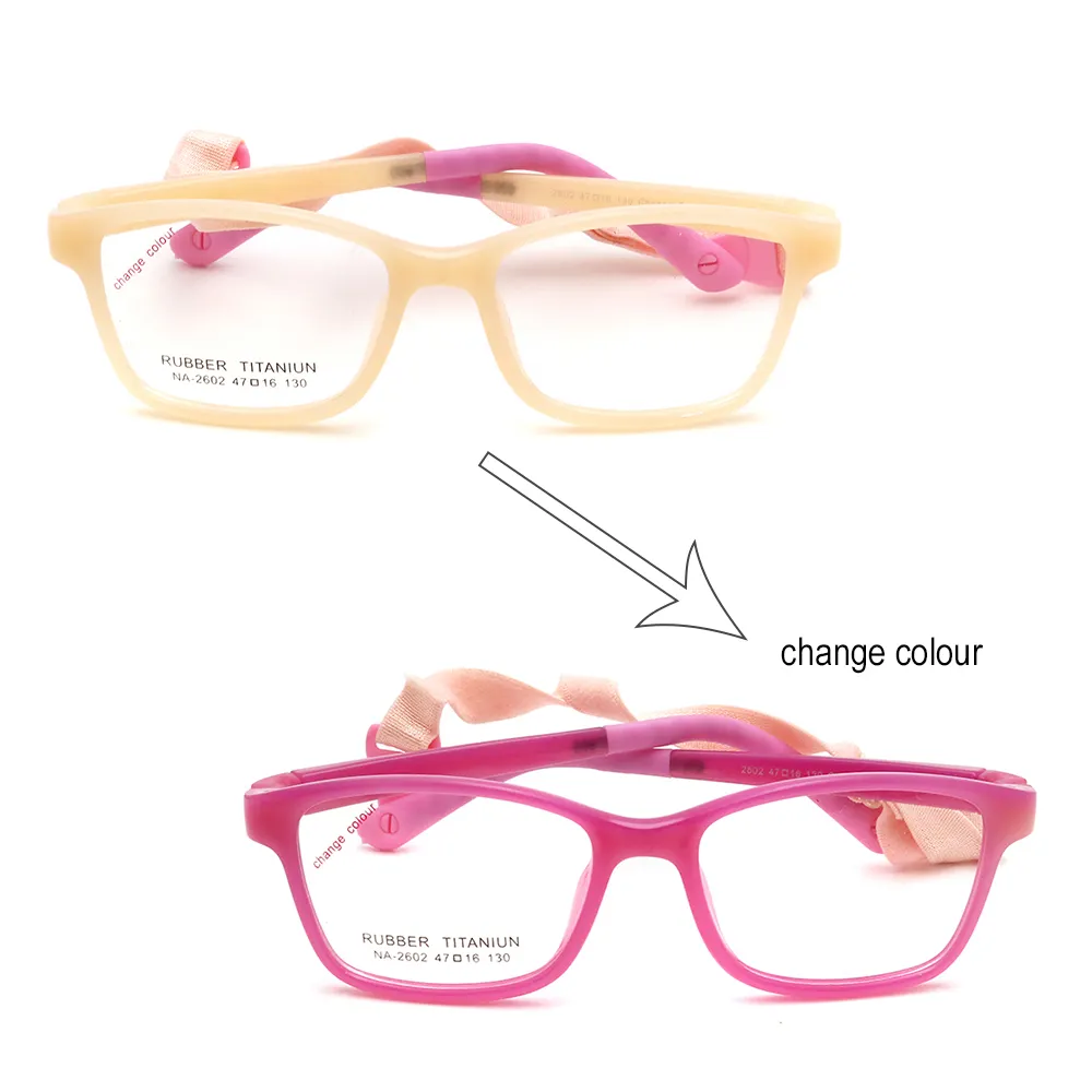 ננו צבע שינוי עגול TR מסגרת ילדים משקפיים מסגרות משקפיים אופטיים