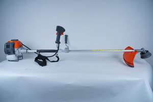 Benzin çim biçme makinesi 2 zamanlı endüstriyel sınıf çok fonksiyonlu küçük bahçe ot ayıklama makinesi çim kesici yan monte - Product Image 6