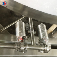 Cuve de mélange magnétique scellée à double enveloppe chauffante et refroidissante en acier inoxydable de haute qualité Huashang
