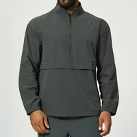 Nouvelle veste bomber unisexe 2026 en nylon et élasthanne, légère, respirante, imperméable, à demi-zip, col montant, pour le sport et les activités de plein air