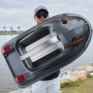 HongXunjie 12V <span class=keywords><strong>Bateau</strong></span> Amorceur Professionnel avec Moteur Haute Puissance 795, Retour Automatique BeiDou, Coque <span class=keywords><strong>de</strong></span> <span class=keywords><strong>Bateau</strong></span> <span class=keywords><strong>de</strong></span> Pêche en Plastique pour la Pêche - Product Image 4