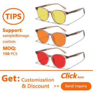 Gafas con Filtro de Luz Azul, Montura Redonda de Material TR90, Unisex, Diseño Moderno, Suministro Directo de Fábrica al por Mayor - Product Image 2