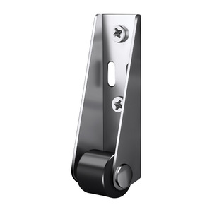 Support de bas de porte Lichang en alliage de zinc antirouille pour porte coulissante - Product Image 4