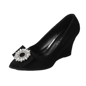 Nouvelles Chaussures Professionnelles à Talons Compensés et Bout Pointu pour Femmes, Grande Taille, Plateforme Style Européen et Américain, Bouche Peu Profonde, Pointure 43 - Product Image 5