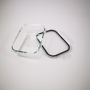 de almacenamiento de alimentos horno de microondas seguro de vidrio hermético de la caja de almuerzo con PP de tapas - Product Image 1