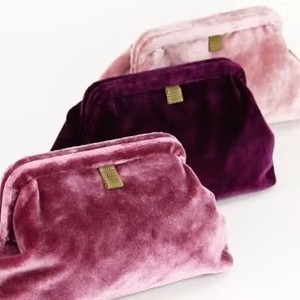 New Arrival Multi Color <b>Velvet</b> Frame <b>Clutch</b> <b>Bag</b> Women Soft <b>Velvet</b> Evening Handbag For Wedding Party Banquet - Product Image 1