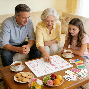Tavola da gioco Mahjong per pratica, gioco di puzzle con lettere e numeri, gioco da tavolo per feste e tempo libero, giocattolo per l'allenamento - Product Image 6