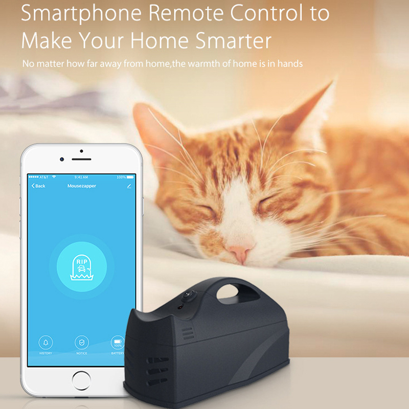 Tuya  Mousetrap Mouse  Smart Wireless WiFi Mice Trap No Poison Electronic Mouse Cage Rat Pest Trap smart Electronic Mouse Trap