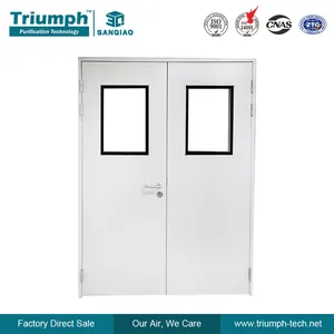 Custom Modern Indoor Room Fireproof Doors Commercial European Standard China Manufacturer Doors Clean Room