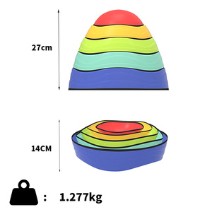 Piedras de Montaña para Niños, Juguete Educativo STEM para la Integración Sensorial, Juego Interactivo de Plástico PP Ecológico - Product Image 4